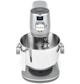 GE Profile Smart Stand Mixer w/Built - In Smart Scale & Auto Sense Technology, 7qt Stainless Steel Bowl, 11 Speed l Dough Hook, Beater, 11 - wire whip l works w/Amazon Alexa & Google Home l Mineral Silver - electronicsexpo.com - Cookware