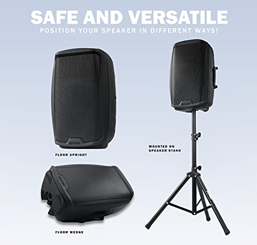 Gemini Sound AS - 2108BT 8" 500W Bluetooth PA Speaker, 2 - Ch. Mixer, Portable - electronicsexpo.com - Misc