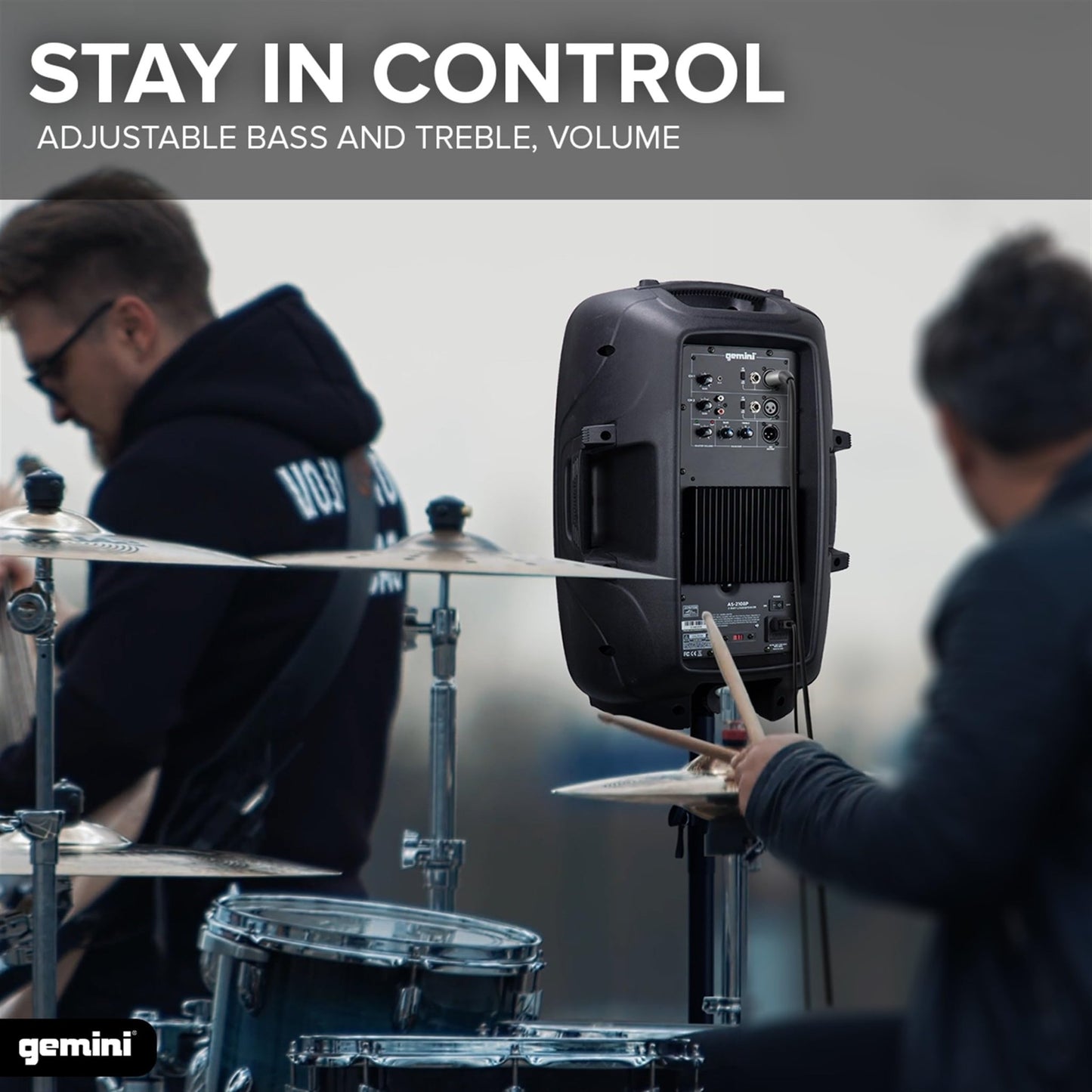 Gemini Sound AS - 2108P - 500W Peak High - Power 8 - Inch Active DJ/PA Loudspeaker with Durable ABS Construction, Wide Frequency Response, and High - Fidelity Sound for Parties, Events & Performances - electronicsexpo.com - Misc