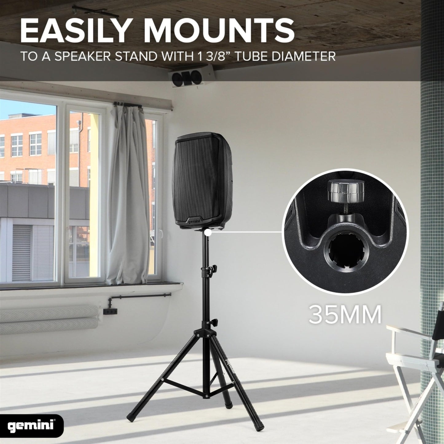 Gemini Sound AS - 2110BT - 1000W Peak Power Bluetooth Loudspeaker with TWS, USB/SD Playback, FM Radio - Portable 10? PA System, High - Power Class D Amp for DJs, Parties & Events - electronicsexpo.com - Misc