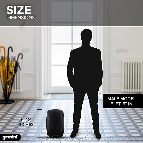 Gemini Sound AS - 2110BT - 1000W Peak Power Bluetooth Loudspeaker with TWS, USB/SD Playback, FM Radio - Portable 10? PA System, High - Power Class D Amp for DJs, Parties & Events - electronicsexpo.com - Misc