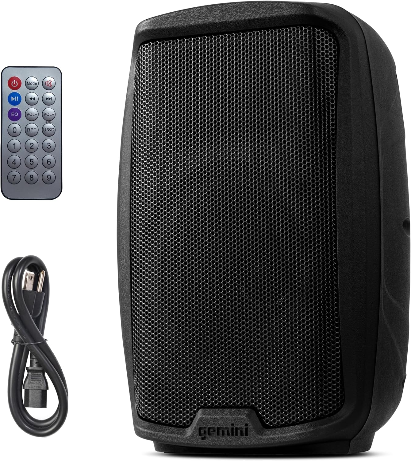 Gemini Sound AS - 2115BT Active Bluetooth PA System, 15 Inch Woofer 2000W Watts DJ Speakers, SD, USB, XLR Input/Output, 2 x 1/4 Inch Microphone/RCA and AUX Inputs w/Handles, TWS - electronicsexpo.com - Misc