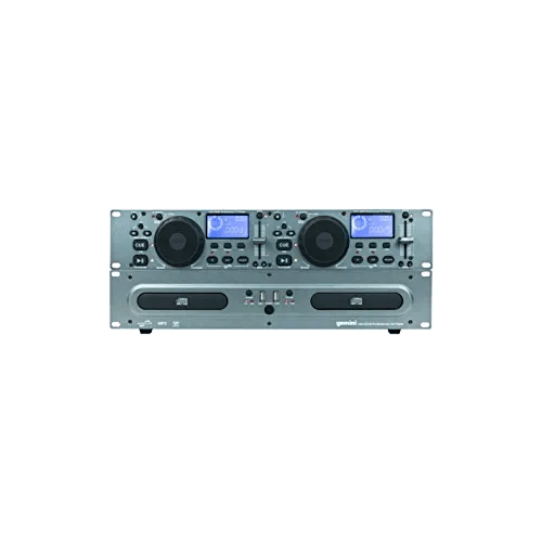 Gemini Sound CDX - 2250i Dual Rack Mountable Professional Audio Pitch Control DJ Equipment Multimedia CD Media Player with Audio CD, CD - R, and MP3 Compatible with USB Input - electronicsexpo.com - Misc