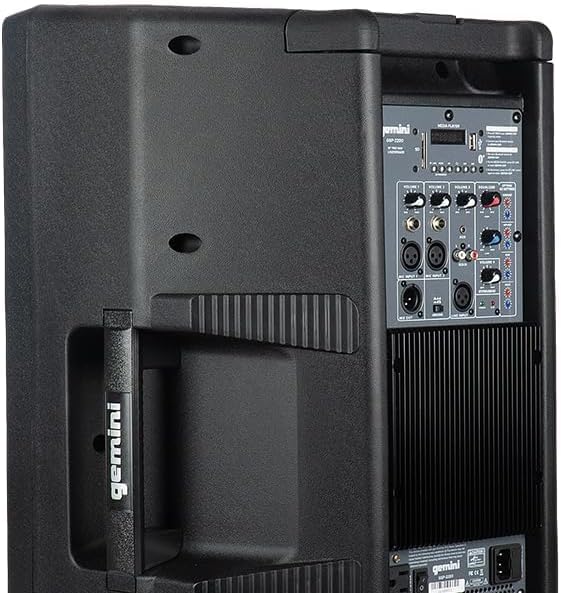 Gemini Sound GSP - 2200 Elite 2200W 15" Active DJ PA Speaker with Bluetooth Stereo and Integrated 3 - Channel Mixer - electronicsexpo.com - Powered + PA Speakers