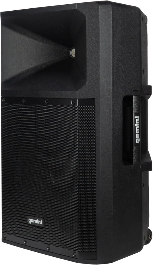 Gemini Sound GSP - 2200 Elite 2200W 15" Active DJ PA Speaker with Bluetooth Stereo and Integrated 3 - Channel Mixer - electronicsexpo.com - Powered + PA Speakers