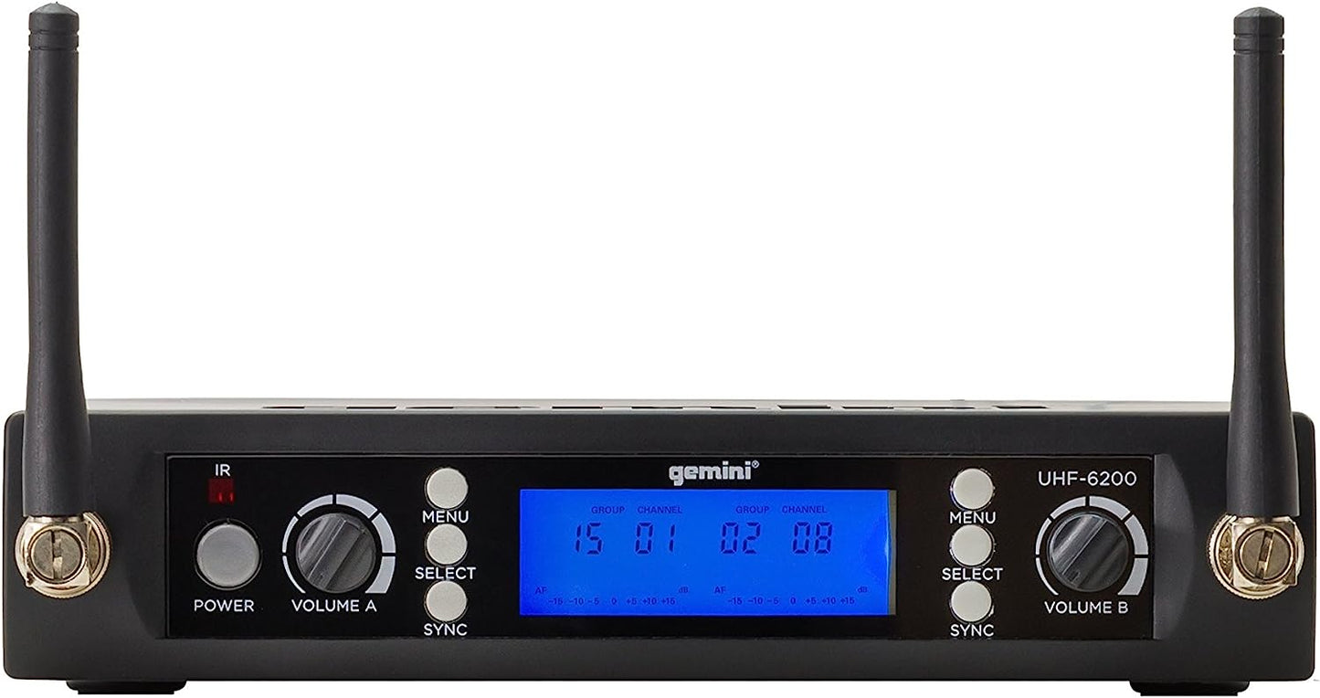 Gemini Sound Pro Dual Wireless Microphone System - electronicsexpo.com - Microphones