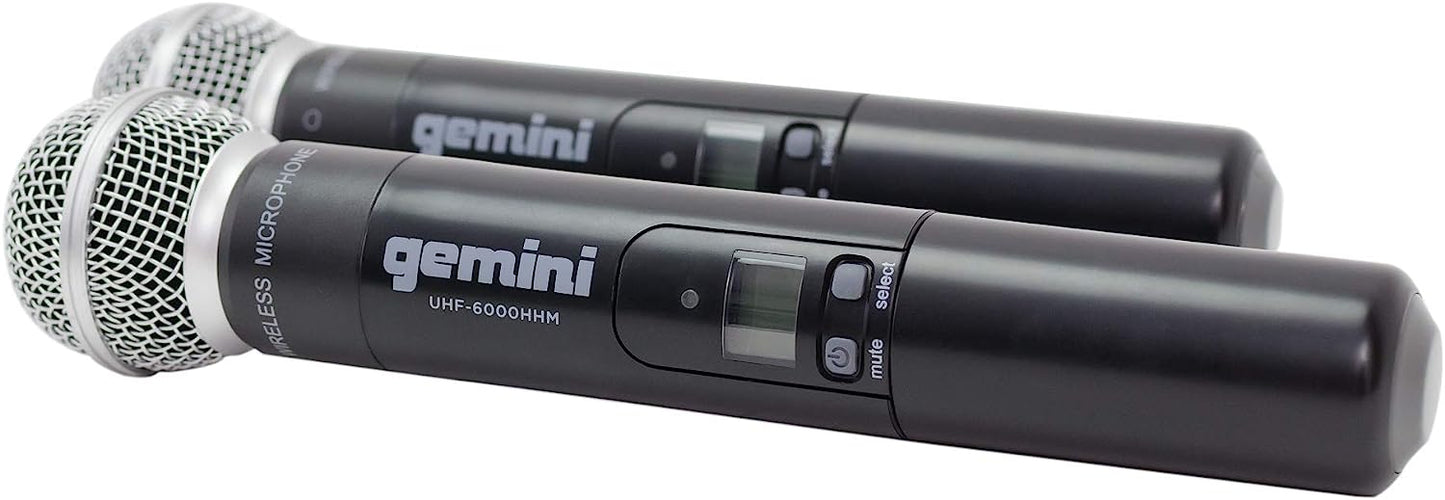 Gemini Sound Pro Dual Wireless Microphone System - electronicsexpo.com - Microphones