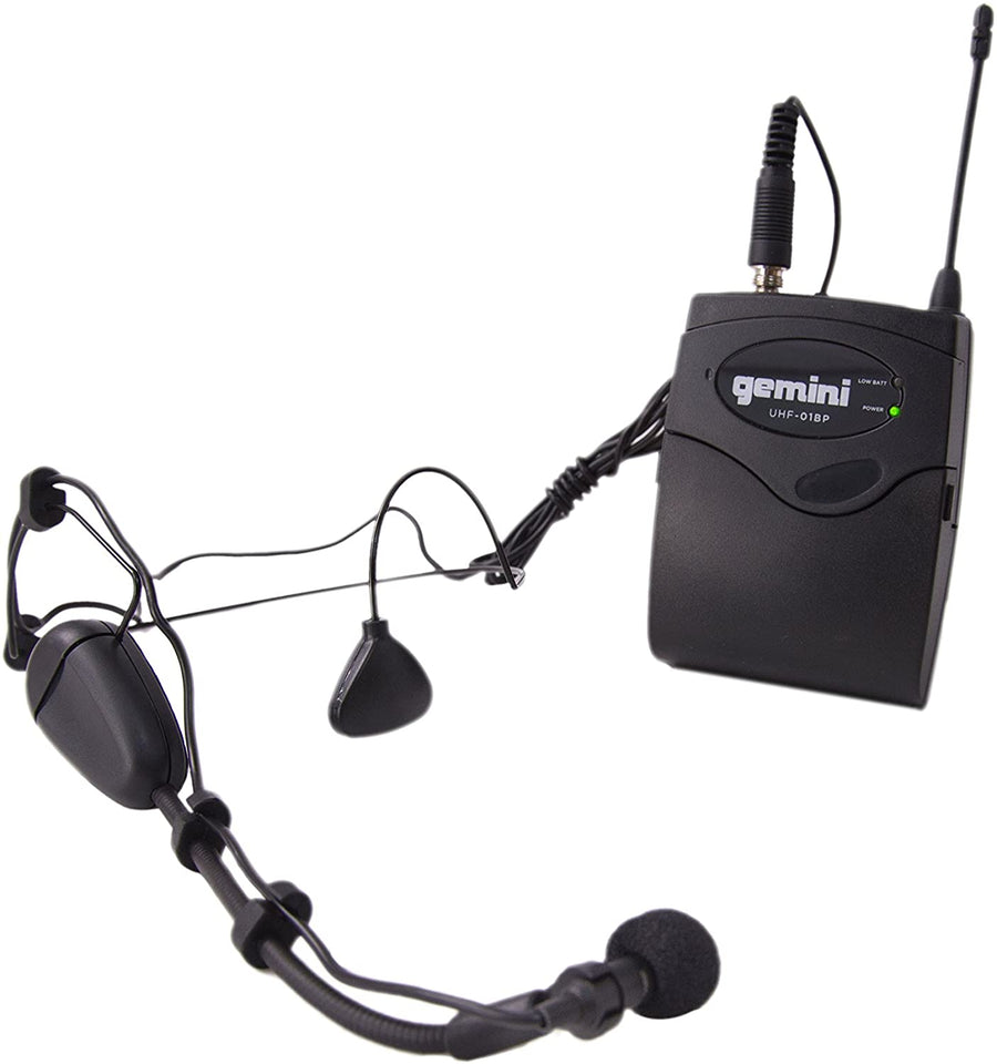 gemini UHF - 01HL: Wireless Microphone System - electronicsexpo.com - Microphones