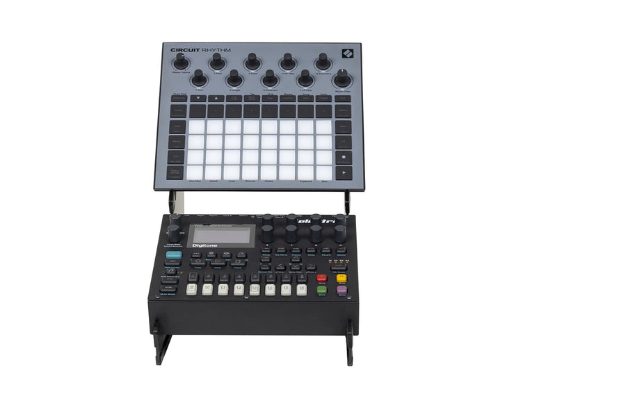Headliner 2 - Tier Desktop Synth Stand - electronicsexpo.com - Pro Audio Accessories