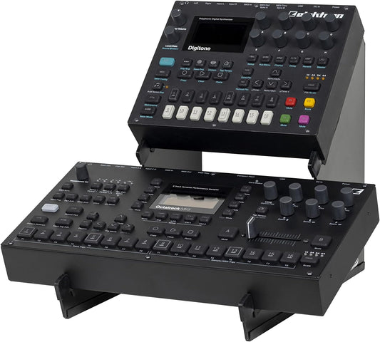 Headliner 2 - Tier Desktop Synth Stand - electronicsexpo.com - Pro Audio Accessories