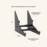 Headliner 2 - Tier Desktop Synth Stand - electronicsexpo.com - Pro Audio Accessories