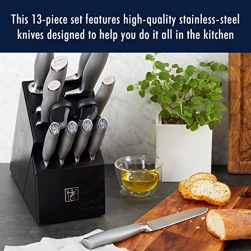 HENCKELS J.A International Modernist 13 - pc Knife Block Set - electronicsexpo.com - Knife Blocks