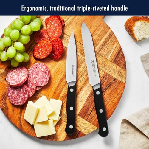 HENCKELS Solution Razor - Sharp 12 - pc Knife Set, Chef Knife, Bread Knife, Steak Knife - electronicsexpo.com - Knives