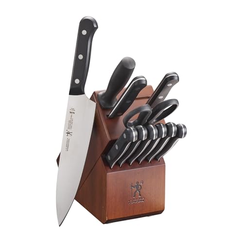 HENCKELS Solution Razor - Sharp 12 - pc Knife Set, Chef Knife, Bread Knife, Steak Knife - electronicsexpo.com - Knives