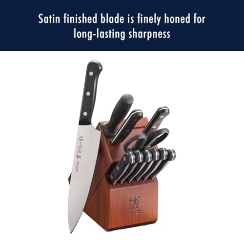 HENCKELS Solution Razor - Sharp 12 - pc Knife Set, Chef Knife, Bread Knife, Steak Knife - electronicsexpo.com - Knives