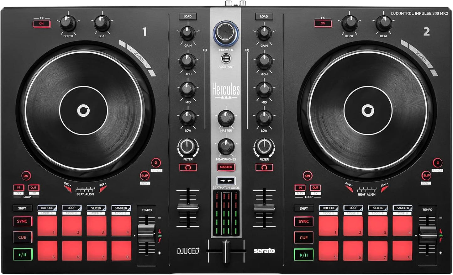 Hercules DJControl Inpulse 300 MK2 USB DJ Controller - electronicsexpo.com - Controllers