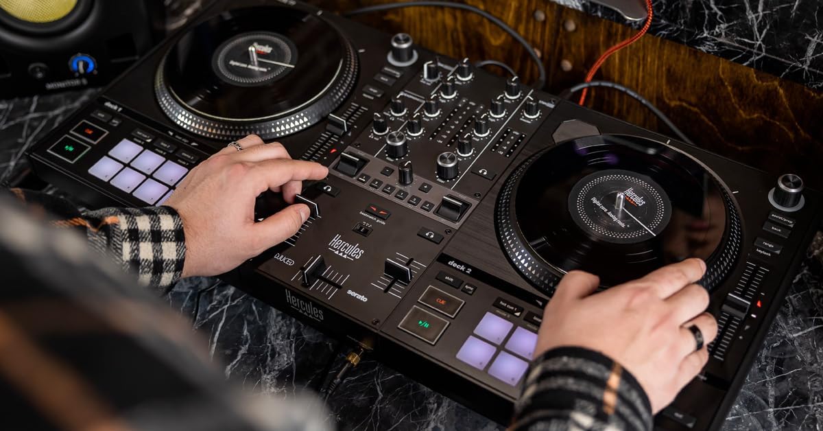 Hercules DJControl Inpulse T7, 2 Deck Motorized DJ Controller - electronicsexpo.com - Controllers