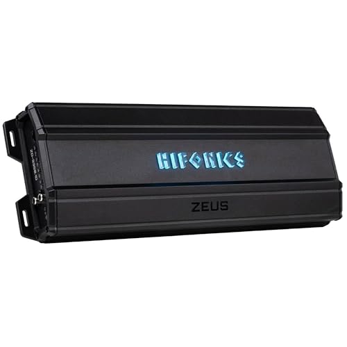 Hifonics Zeus Delta 3,350 Watt Compact Mono Block Nickel Plated Mobile Car Audio Amplifier - electronicsexpo.com - Car Amplifiers + Equalizers