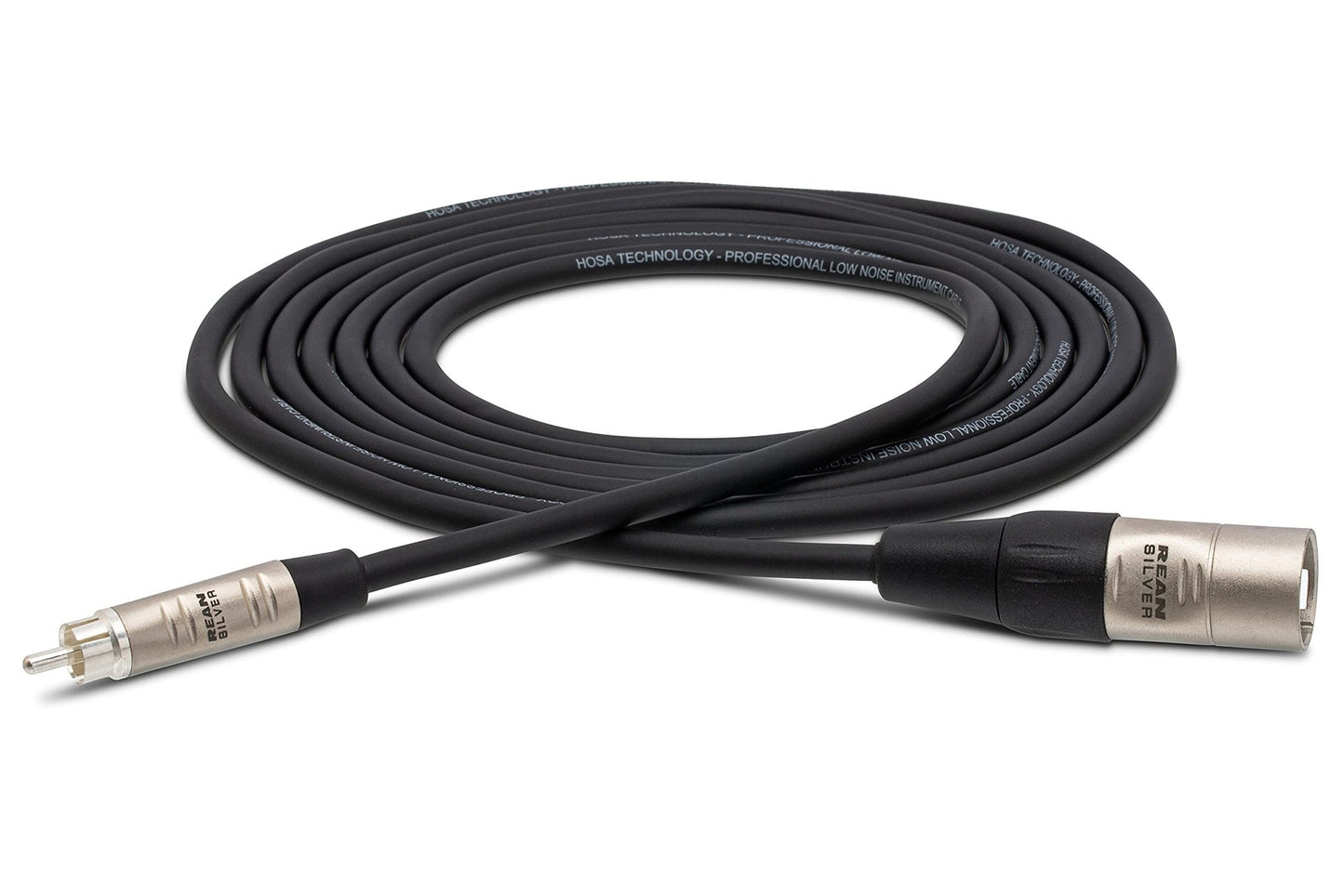 Hosa HRX - 010 REAN RCA to XLR3M Pro Unbalanced Interconnect Cable (10ft) - electronicsexpo.com - Pro Audio Accessories