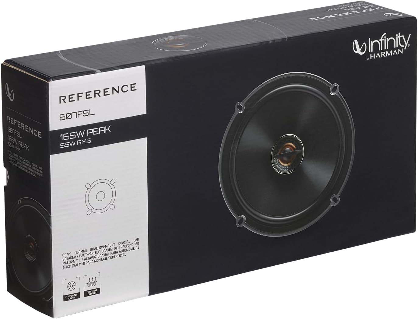 Infinity Reference REF607FSL Reference Series 6 - 1/2" 2 - Way Car Speakers (Pair) - electronicsexpo.com - Car Speakers