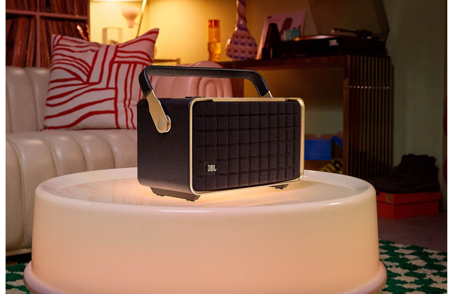 JBL Authentics 300 Portable Wireless Powered Speaker with Wi - Fi and Bluetooth - electronicsexpo.com - Powered Speakers