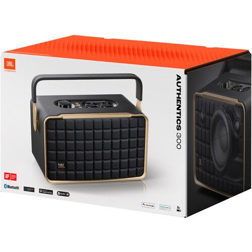 JBL Authentics 300 Portable Wireless Powered Speaker with Wi - Fi and Bluetooth - electronicsexpo.com - Powered Speakers