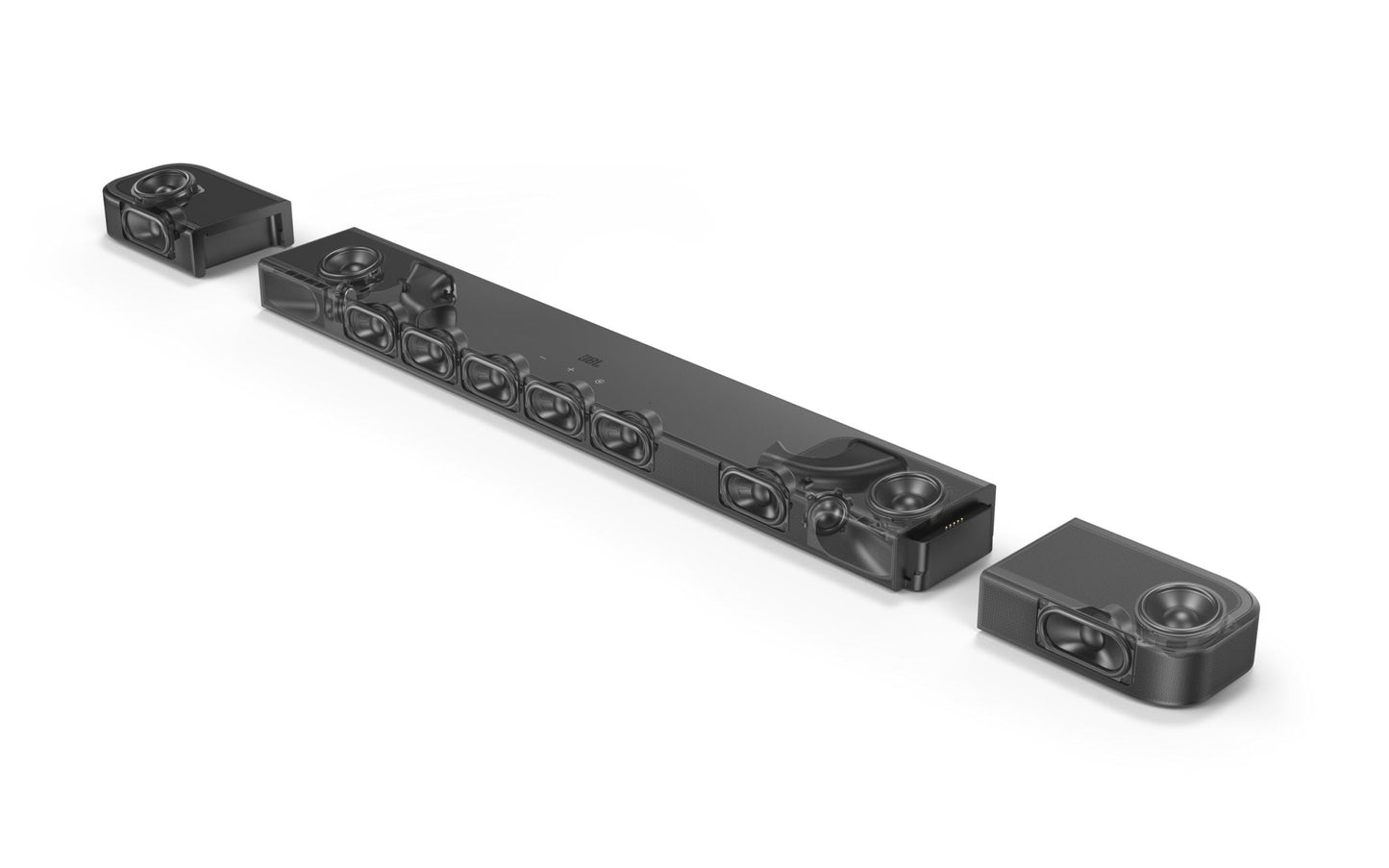 JBL Bar 1000MK2 Powered 7.1.4 - Channel sound bar system with Bluetooth, Wi - Fi, Apple AirPlay 2, DTS:X, and Dolby Atmos - electronicsexpo.com - Soundbars