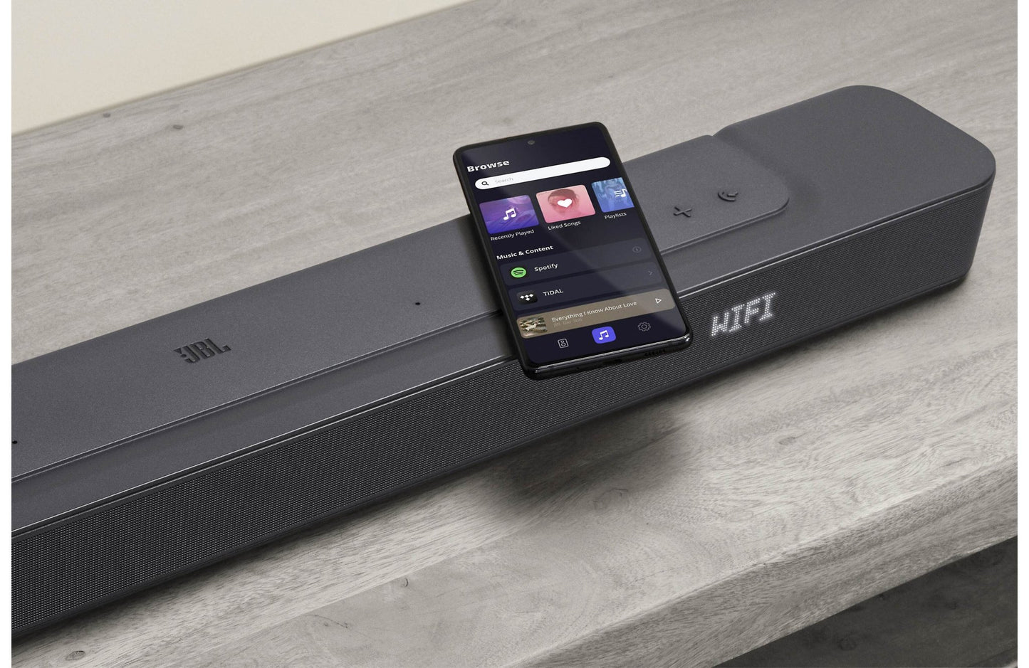 JBL Bar 300 Powered 5 - Channel Sound Bar with Bluetooth, Wi - Fi, Apple AirPlay 2, and Dolby Atmos - electronicsexpo.com - Soundbars