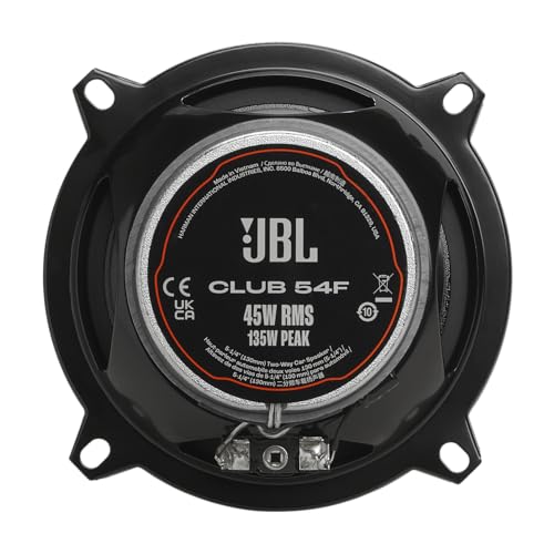 JBL Club 54F Club Series 5 - 1/4" 2 - Way Car Speakers (Pair) - electronicsexpo.com - Car Speakers