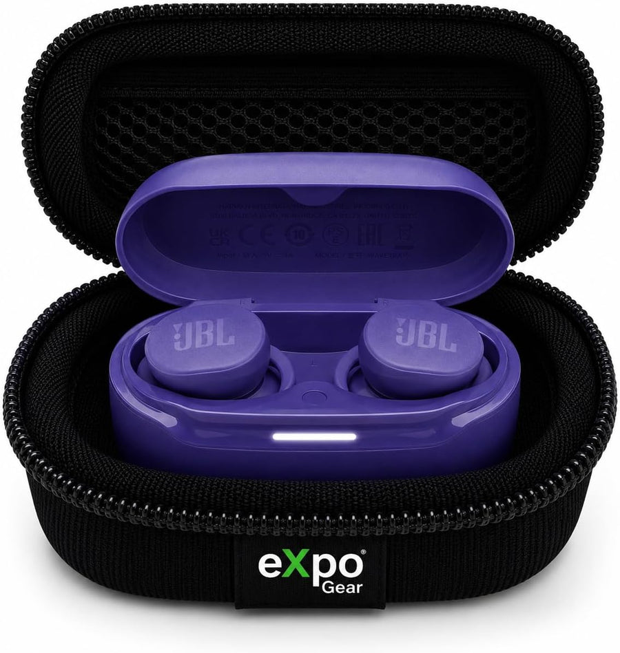 JBL Endurance Race 2 True Wireless Sport Earbuds with Hard Case Purple (Bundle) - electronicsexpo.com-Headphones