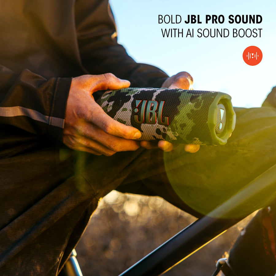 JBL Flip 7 Portable Waterproof and Drop - Proof Speaker with Interchangeable Accessories - electronicsexpo.com - Bluetooth Speakers