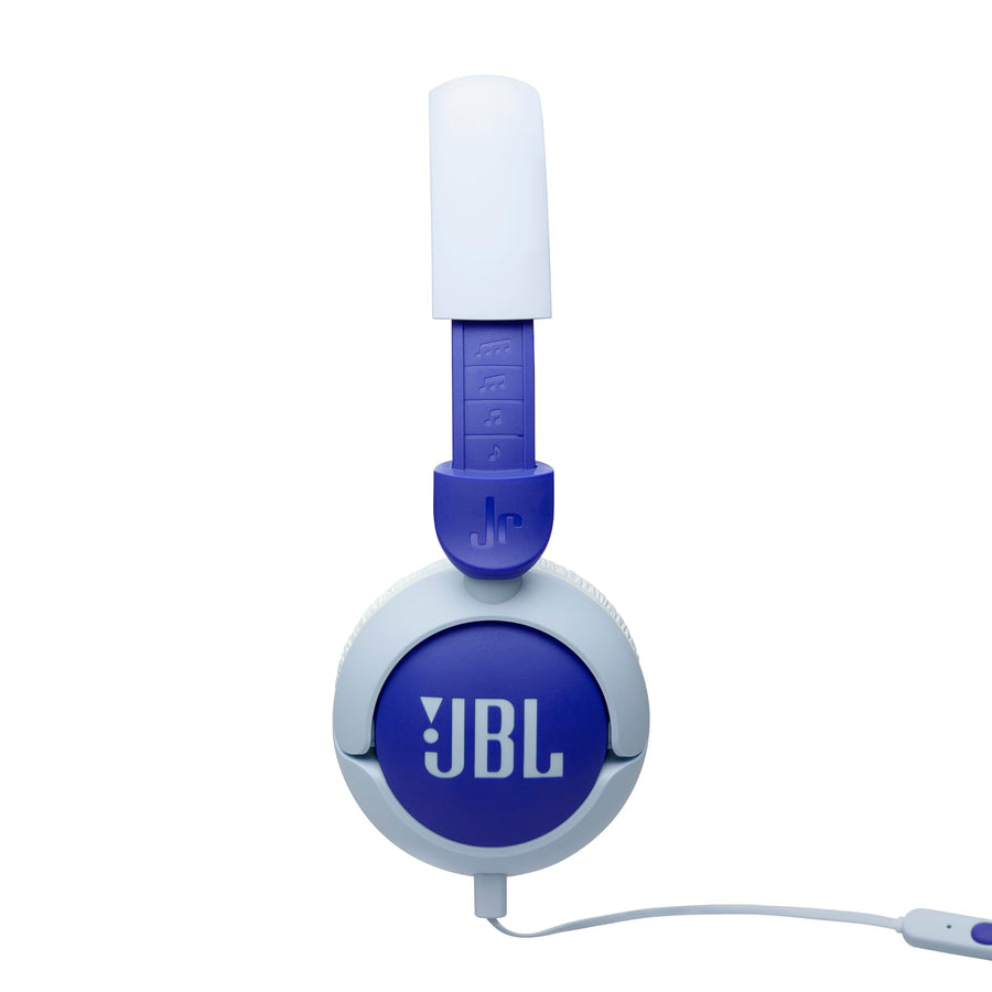 JBL Junior 320 Wired On - Ear Kids Headphones (Blue) - electronicsexpo.com - Headphones