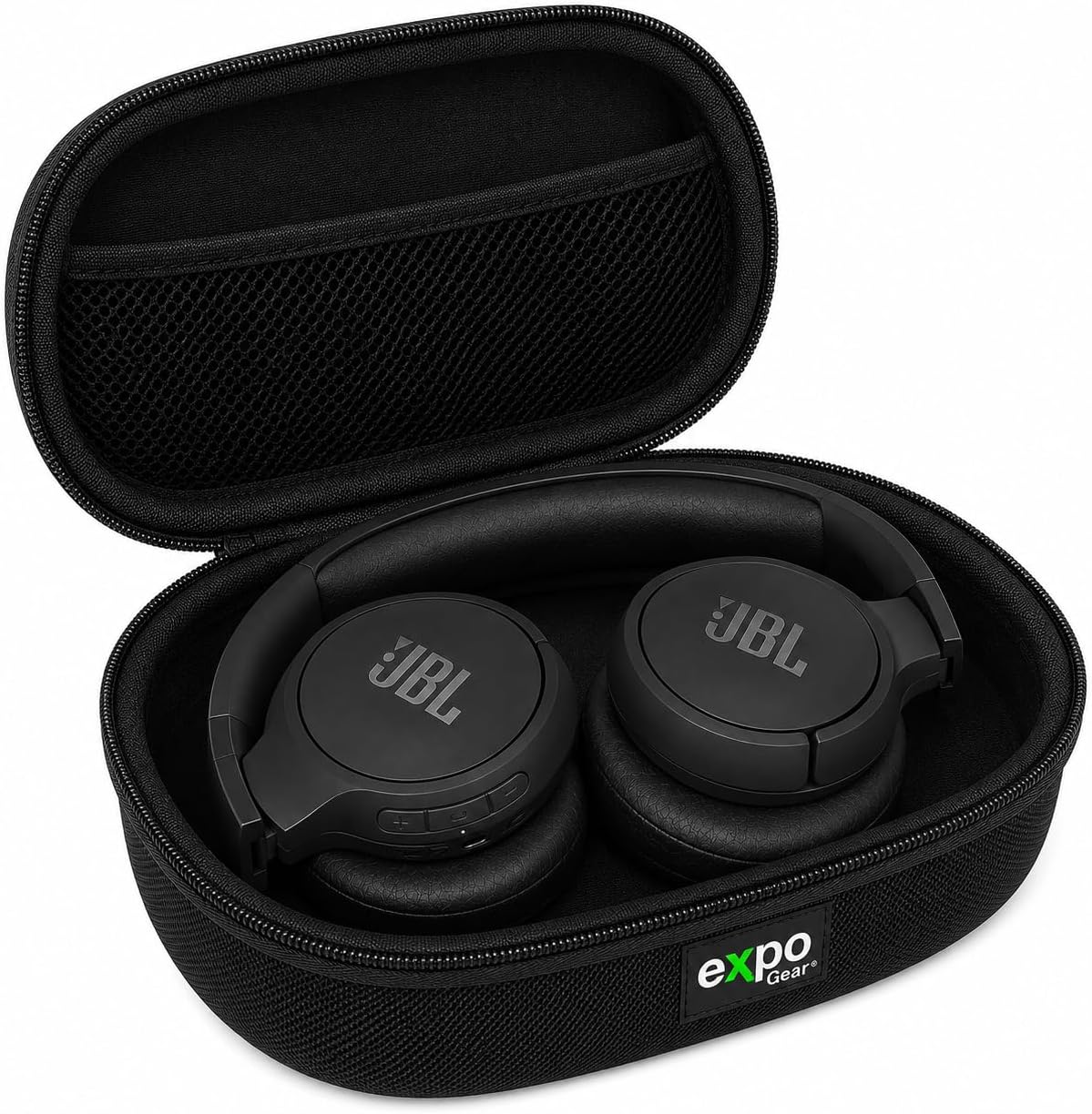 JBL Live 670NC Wireless Noise Cancelling On-Ear Headphones with Case Black (Bundle) - electronicsexpo.com-Headphones