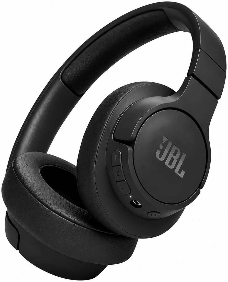 JBL Live 670NC Wireless Noise Cancelling On-Ear Headphones with Case Black (Bundle) - electronicsexpo.com-Headphones