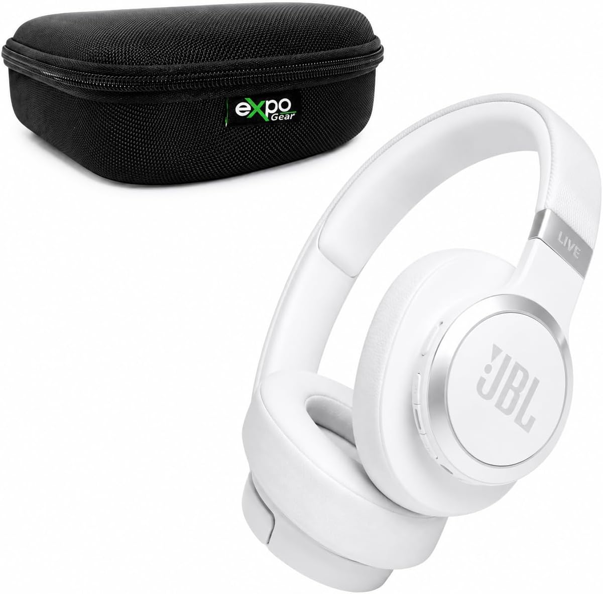 JBL Live 670NC Wireless Noise Cancelling On-Ear Headphones with Case (Bundle) - electronicsexpo.com-Headphones