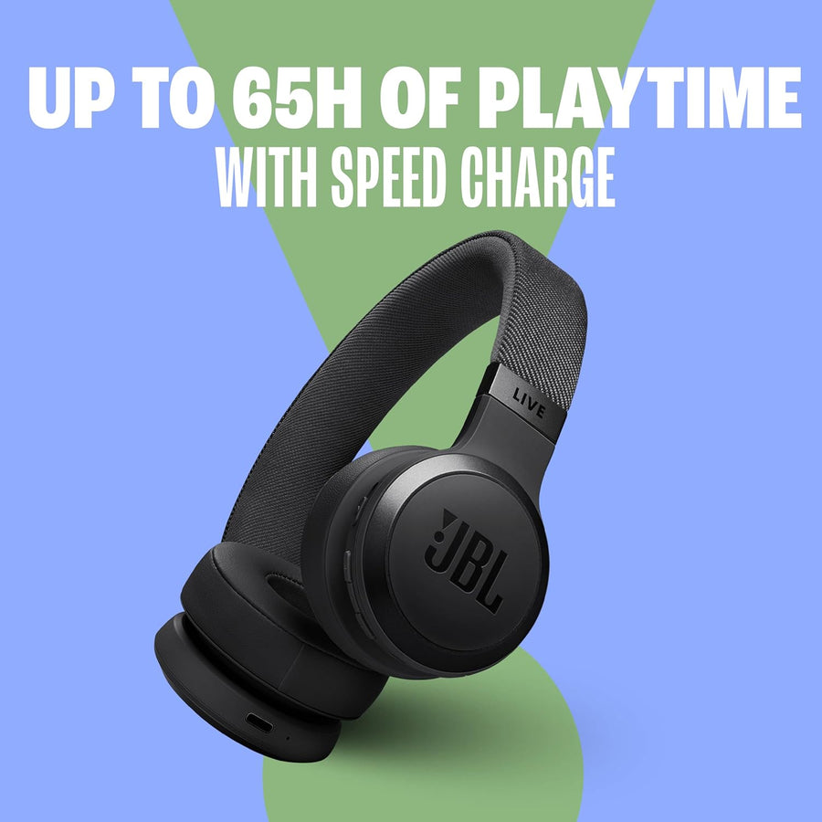 JBL Live 670NC Wireless On - Ear Noise Cancelling Headphones - electronicsexpo.com - Headphones