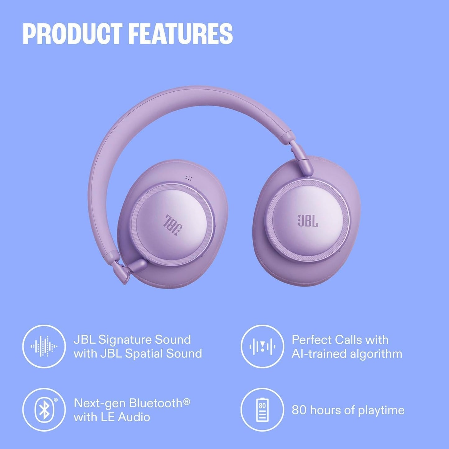 JBL Live 780NC Wireless Noise Cancelling Over Ear Headphones (Bundle) - electronicsexpo.com-Headphones