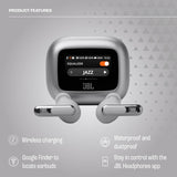 JBL Live Beam 3 True Wireless Noise - Cancelling Closed - Stick Waterproof Earbuds - electronicsexpo.com - Headphones