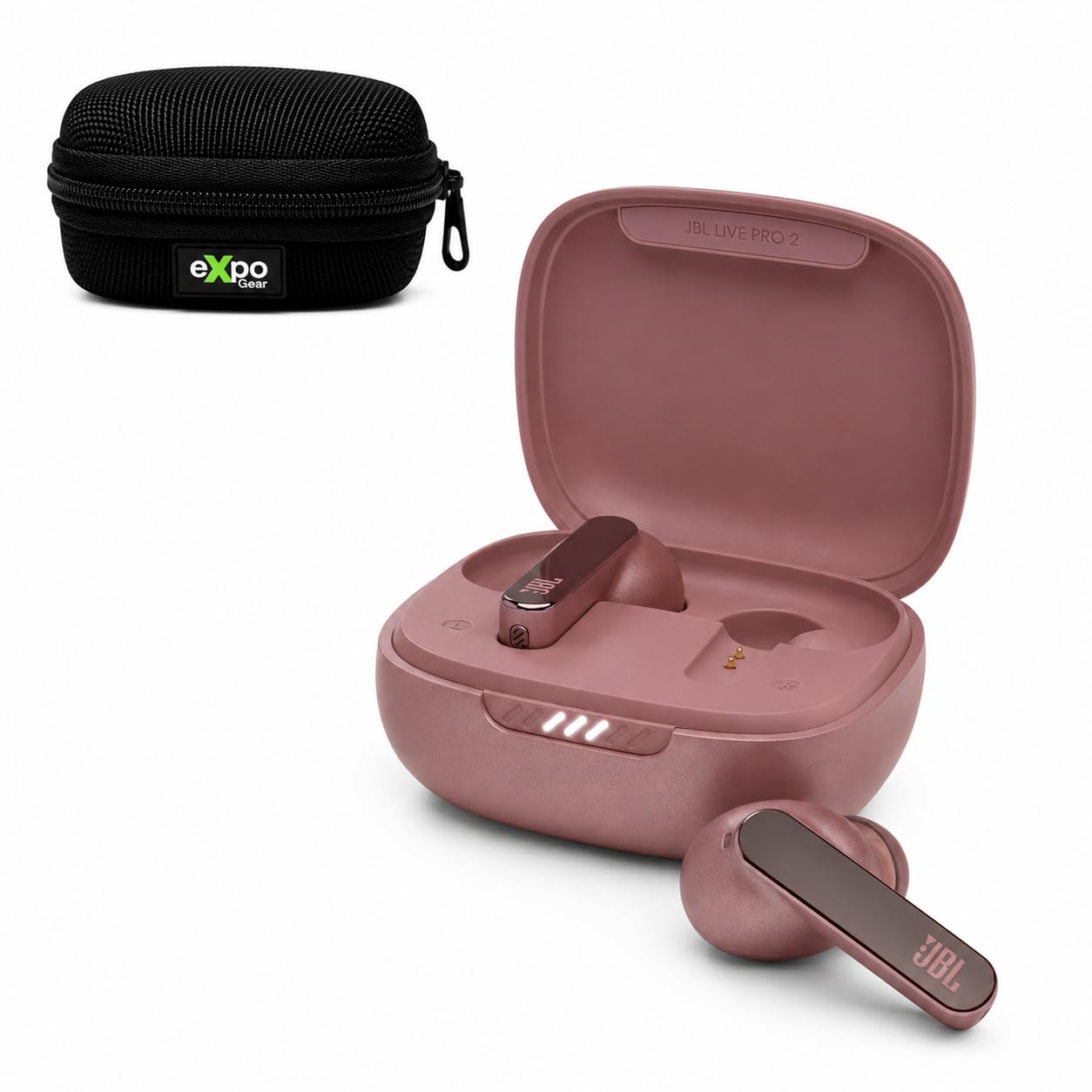 JBL Live Pro 2 Noise Cancelling Wireless Earbuds with Case (Bundle) - electronicsexpo.com-Headphones