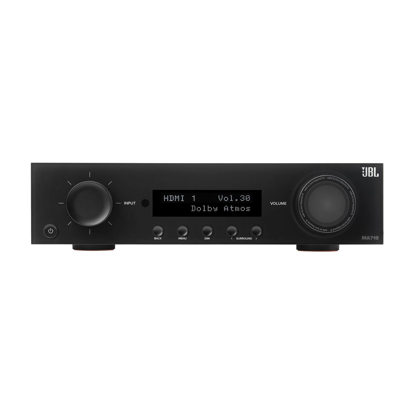 JBL MA710 7.2 - Channel Home Theater Receiver with Wi - Fi, Bluetooth, Apple AirPlay 2, Google Cast and Dolby Atmos - electronicsexpo.com - Home Theater Receivers