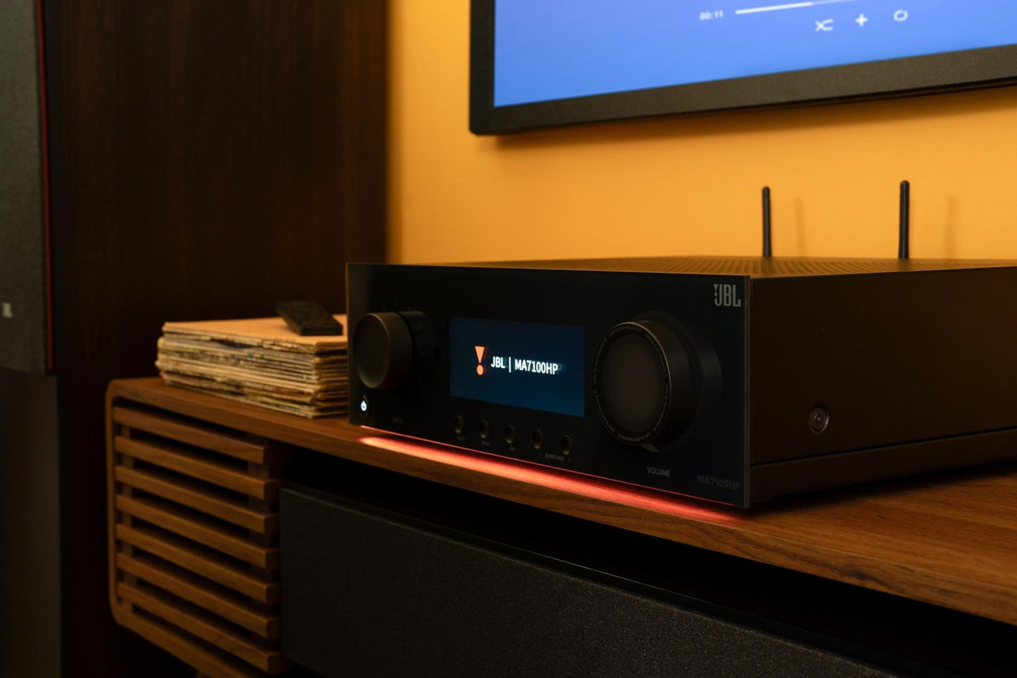 JBL MA7100HP 7.2 - Channel 8k Home Theater Receiver with Wi - Fi, Bluetooth, Apple AirPlay 2, Google Cast and Dolby Atmos - electronicsexpo.com - Home Theater Receivers