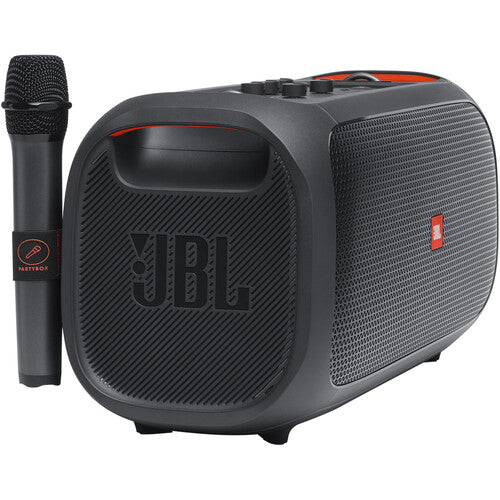 JBL PartyBox On - the - Go Essential Portable Wireless Party Speaker with Microphone - electronicsexpo.com - Bluetooth Speakers