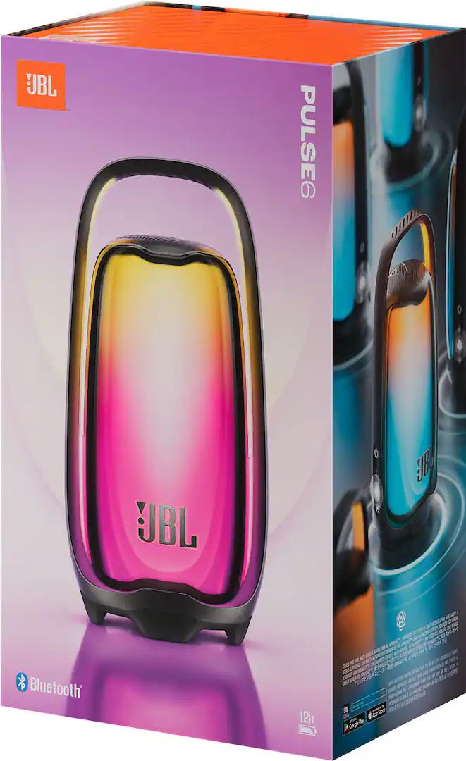 JBL Pulse 6 Portable Speaker with a Customizable 360° Lightshow - electronicsexpo.com-Bluetooth Speakers