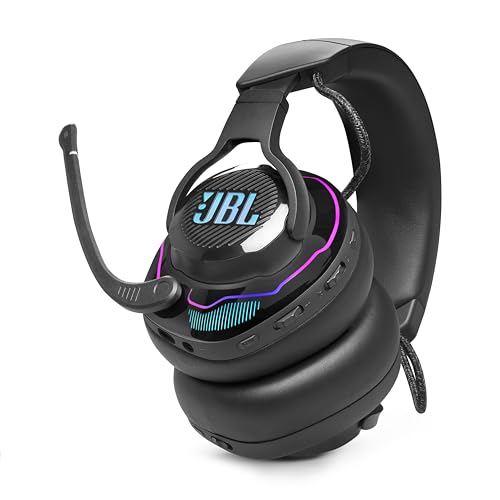 JBL Quantum 910X Wireless Over Ear Gaming Headphones with Active Noise Cancelling (Black) - electronicsexpo.com - Headphones