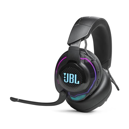 JBL Quantum 910X Wireless Over Ear Gaming Headphones with Active Noise Cancelling (Black) - electronicsexpo.com - Headphones