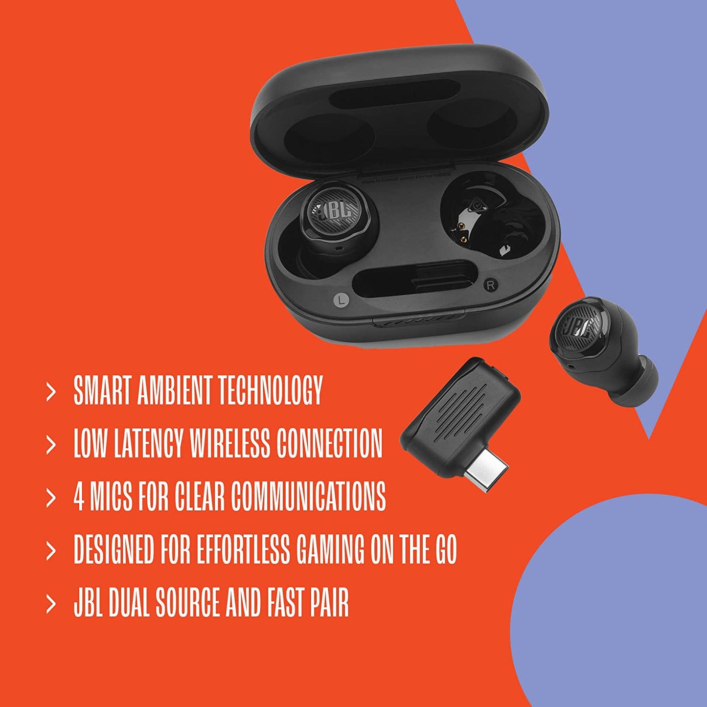 JBL Quantum TWS Air Wireless Gaming Earbuds - electronicsexpo.com - Headphones