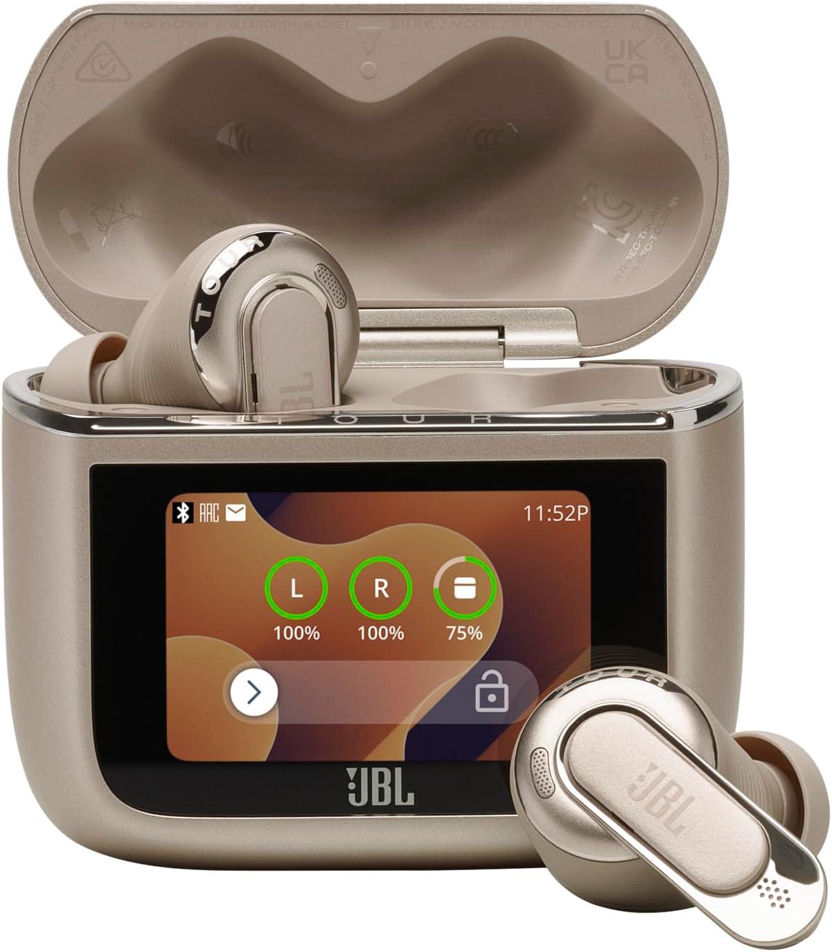 JBL Tour Pro 3 True Wireless Noise Cancelling Earbuds with Smart Charging Case - electronicsexpo.com - Headphones