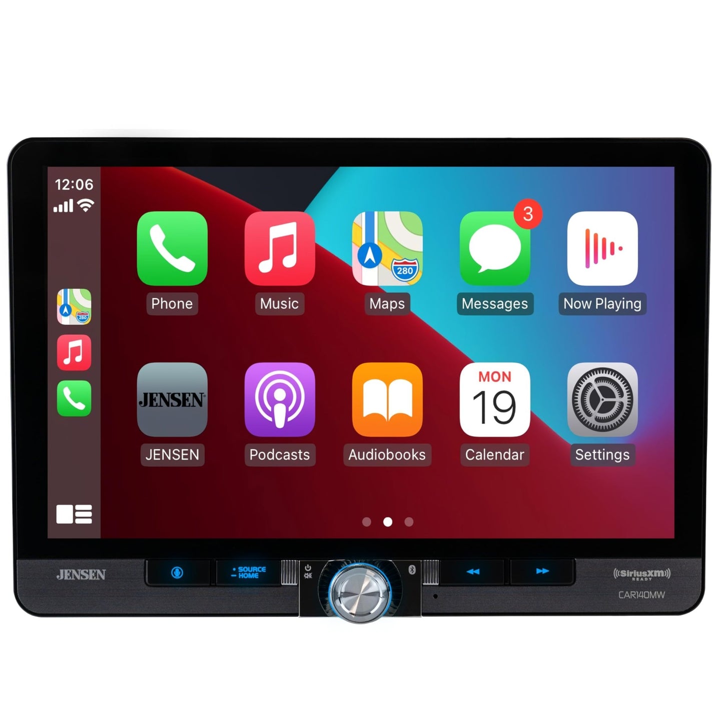 Jensen CAR140MW 10.1 LED Backlit Touchscreen Car Radio/AV Receiver - electronicsexpo.com - Car Stereo Receivers
