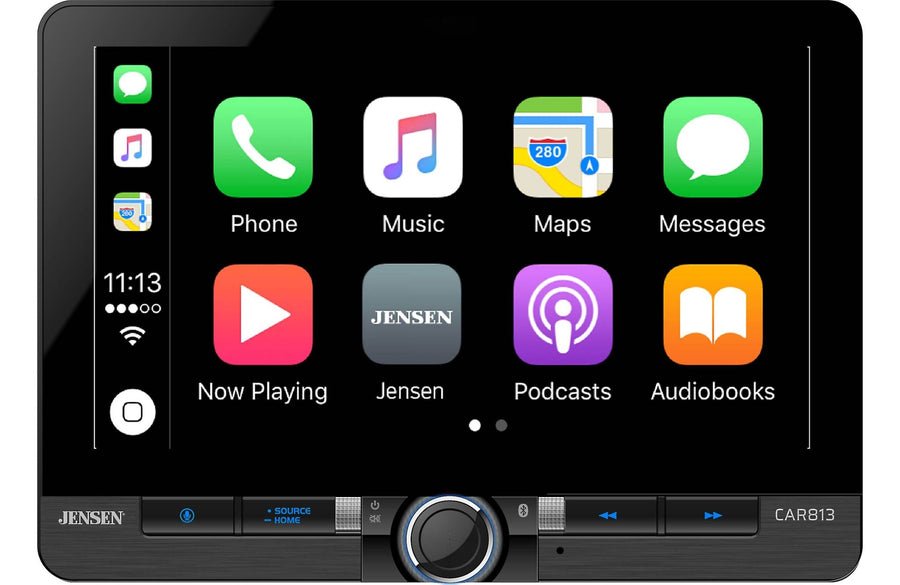 Jensen CAR813 Digital Multimedia Receiver (does not play discs) - electronicsexpo.com - Car Stereo Receivers