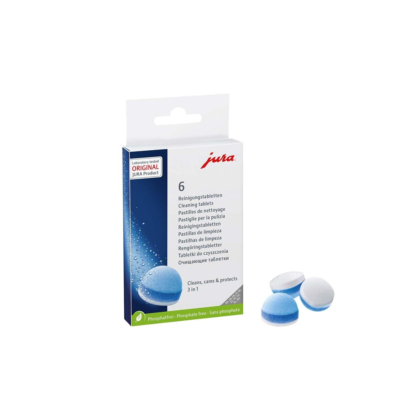 JURA 24224 Cleaning Tablets, 6 Count (Pack of 1) - electronicsexpo.com - Coffee Accessories